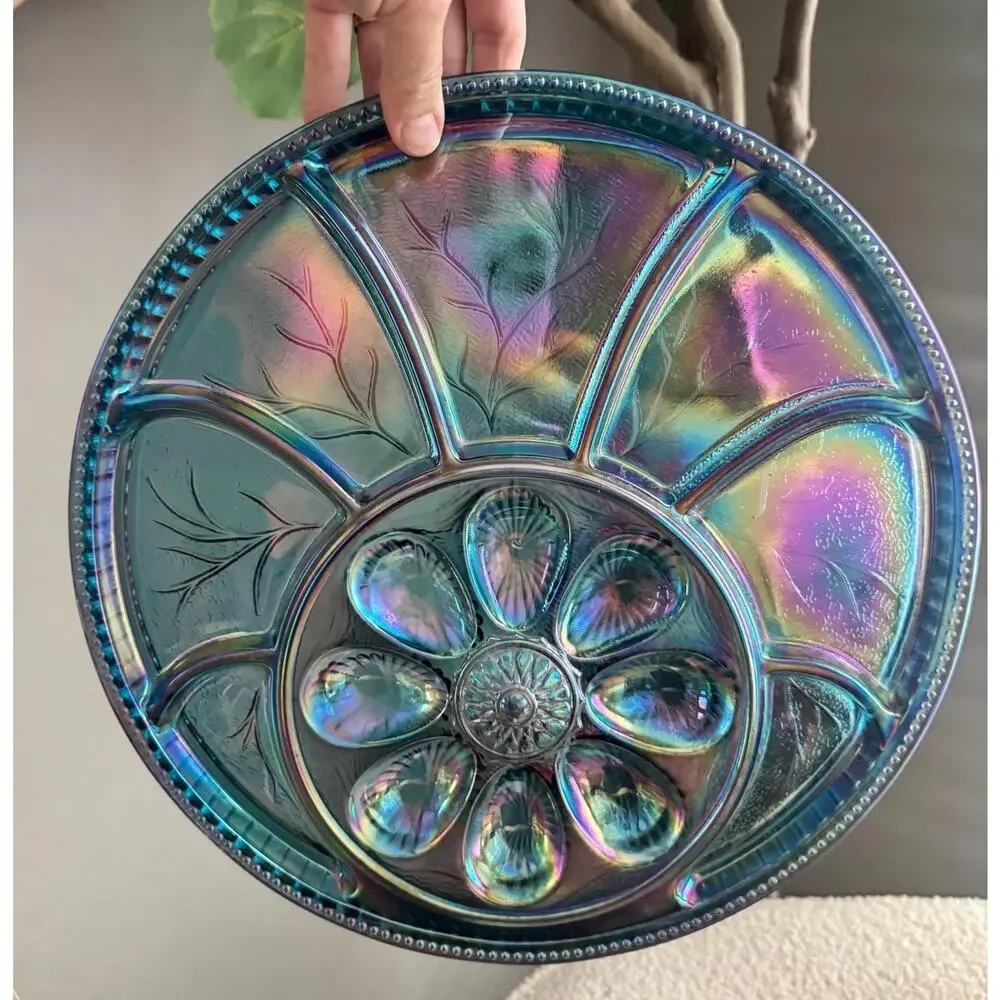 Vintage MCM Indiana Carnival Glass 